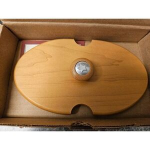 Longaberger Woodcrafts Lid‎ Hostess Appreciation Century Celebration Warm Brown